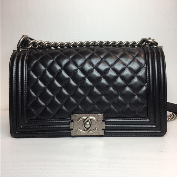 CHANEL SMALL BOY HANDBAG 📍SOLD📍 - Picture 4 of 4